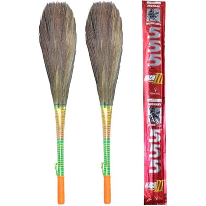 Mayuri Phool Bhari Jhadoo Gold Broom