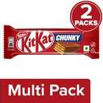 Nestle Kitkat Chunky Milk Chocolate Bar, 2 X 40 G Multipack