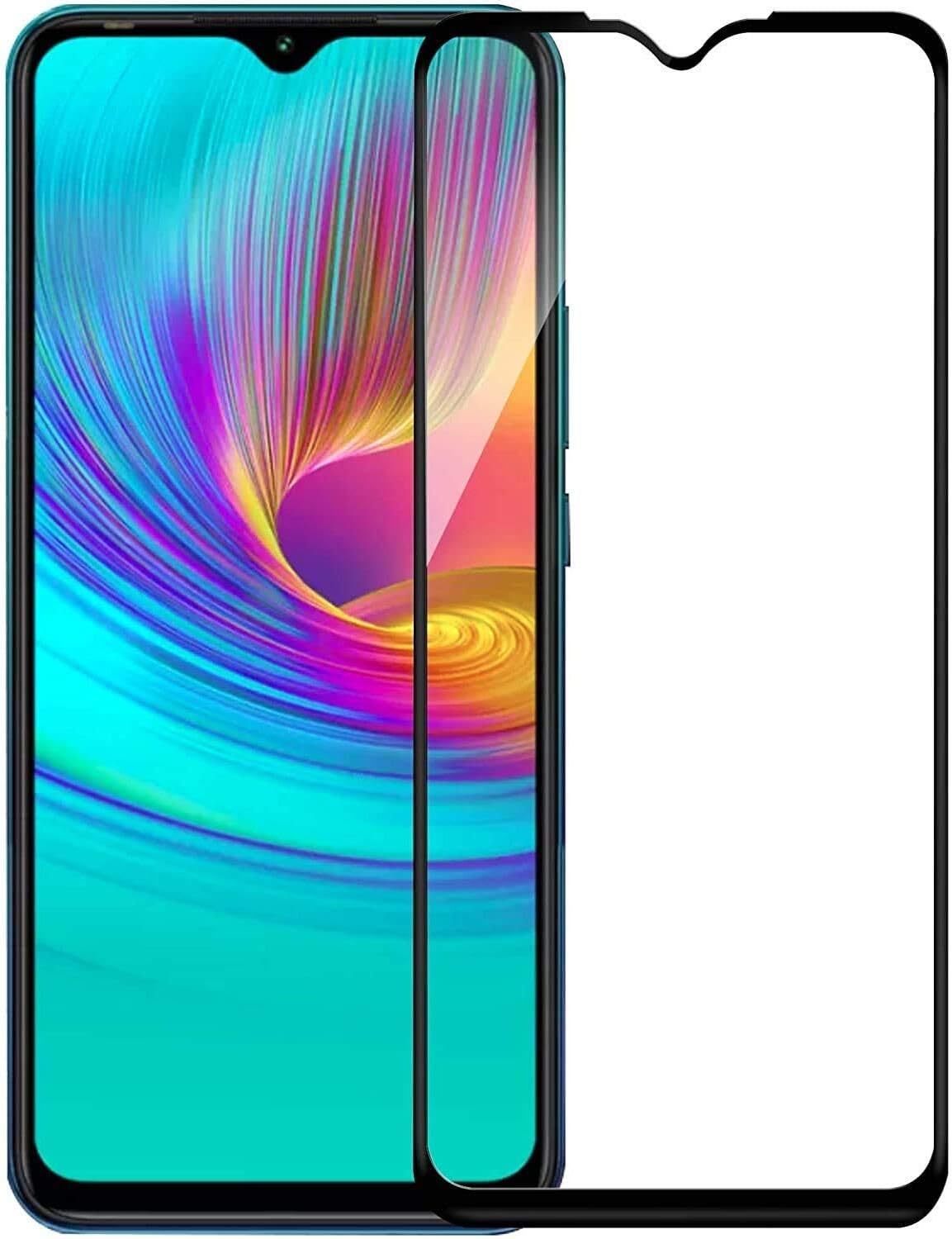 PLUGTECH Advanced Tempered Glass With Anti-Explosion 9H Hardness Edge-To-Edge Coverage Screen Guard for INFINIX SMART 4 PLUS