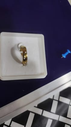 Fashion Gold Plated Stainless Steel Ring