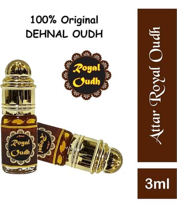 INDRA SUGANDH BHANDAR - Royal Tobacco Oudh Attar For Men & Women 3ml Pack Of 1