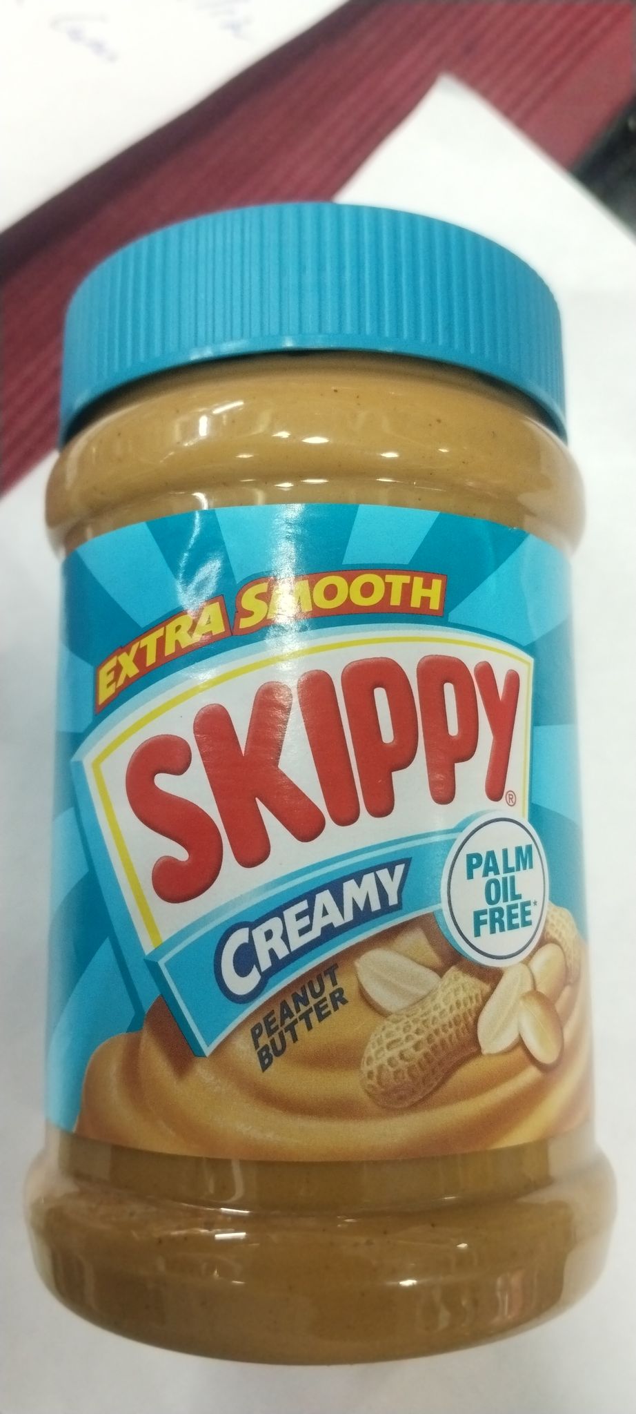 Skippy Creamy Peanut Butter Palm oil free 