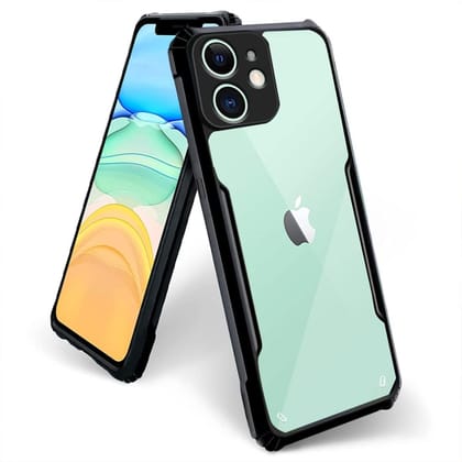 PLUGTECH Slim Shockproof Case | Matte Black Soft | Drop Protection | Precise Cutouts | Premium Mobile Cover for Apple iPhone 11