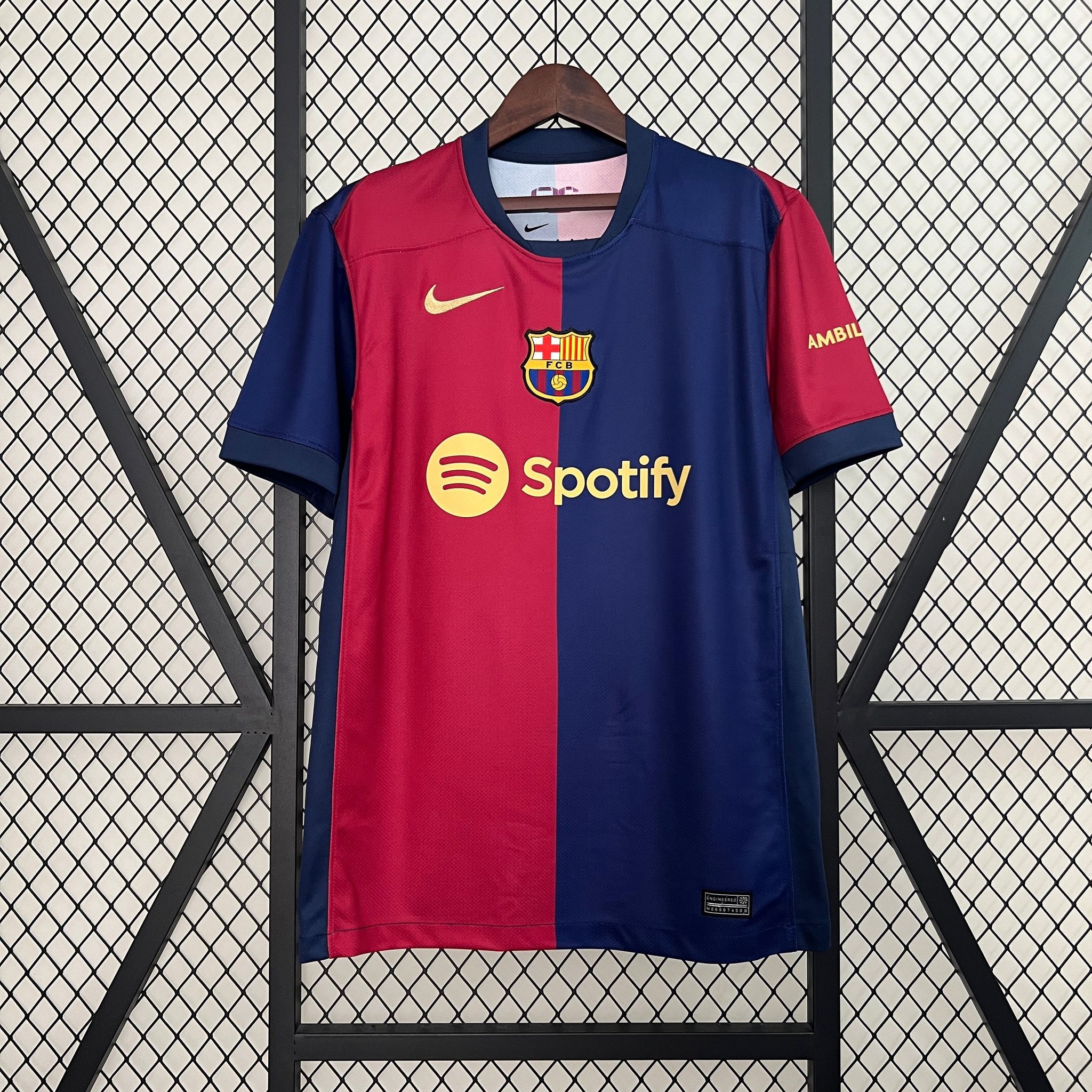 Barcelona Football Jersey Home 24 25 Season-S