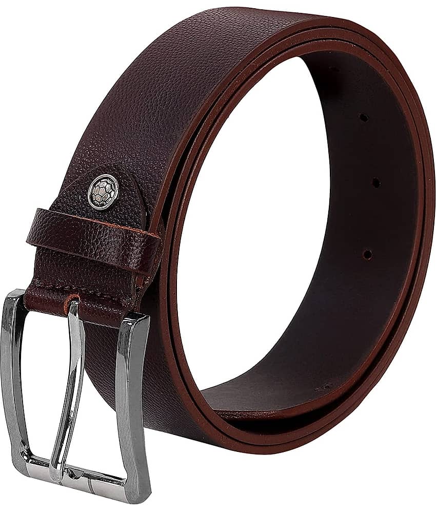 Leather World - Brown PU Men's Casual Belt ( Pack of 1 )