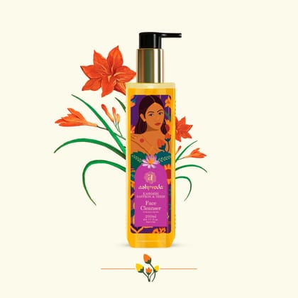 ashpveda Kashmiri Saffron & Neem Face Cleanser