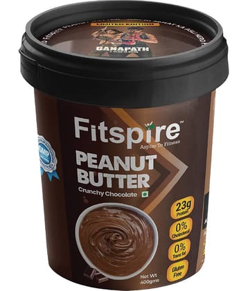 Fitspire 400 gm Crunchy Nut Butter ( Pack of 1 )