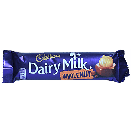 Cadbury Dairy Milk - Whole Nut, Imported, Rich Classic Taste, 45 g
