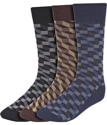 Creature Brown Formal Mid Length Socks