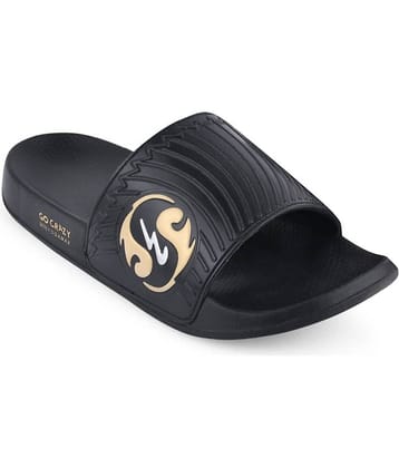 Campus - Black Men's Slide Flip Flop