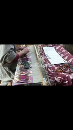 Kani Shawl – Handwoven on Traditional Loom in Budgam, Kashmir | Heritage Design Inc