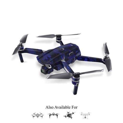 Matrix Design - Blue 1 Drone Skin