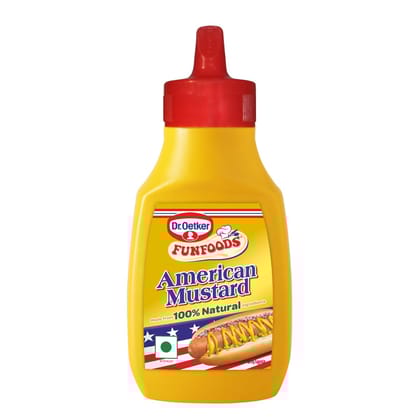 Dr. Oetker FunFoods American Mustard, 260Gram