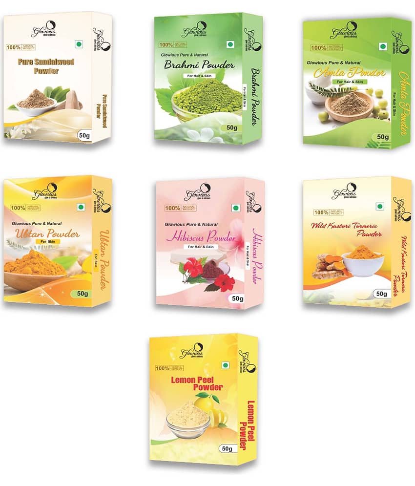 glowious - Skin Toning Face Pack for Normal Skin ( Pack of 7 )