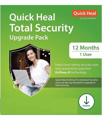 Quick Heal Total Security Upgrade (1PC/1Year ) - (Activation Code-Email Delivery NO CD)