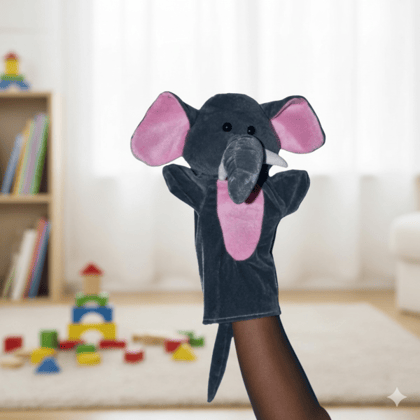 Hand Puppet Elephant Hand Puppet Elephant