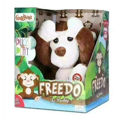 Fuzzbuzz Pugs at Play Freedo The Monkey Peek A Boo