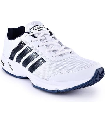 Campus BULL PRO White  Men's Sports Running Shoes