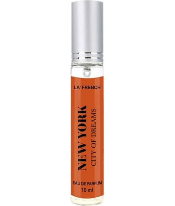 LA FRENCH - New York CIty of Dreams 10ml Eau De Parfum (EDP) For Unisex 1 ( Pack of 1 )