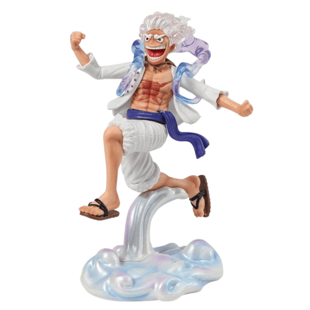 One Piece Monkey D. Luffy Joy Boy Gear Fifth Sun God Nika Action Figure - Height 18 cm
