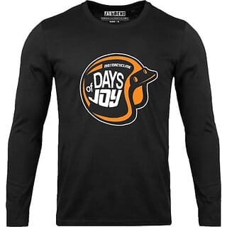 FastB Men Typography Round Neck Black T-Shirt