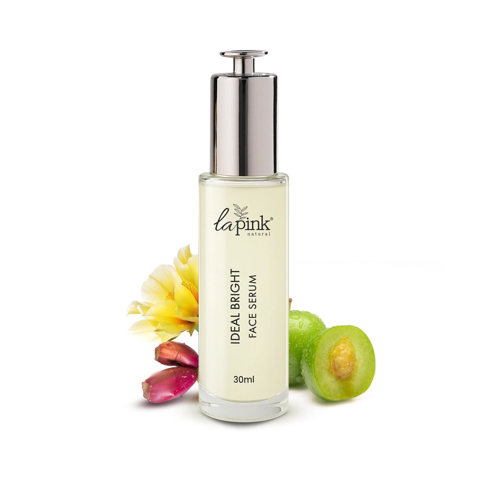 Ideal Bright Face Serum with White Haldi & Sea Lettuce flakes for Brightened Glass Skin