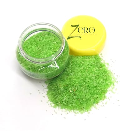Brand Zero Crystal Stones - Micro - 50 Grams Jar - Shamrock Color