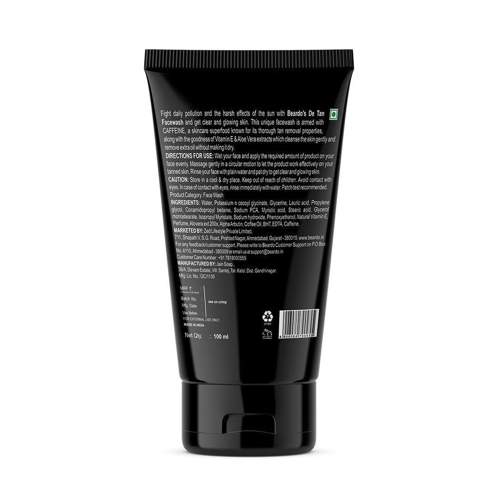 Beardo De-Tan Combo for Men