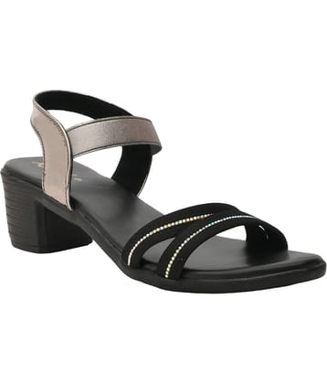 Ajanta - Black Women's Sandal Heels