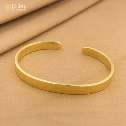Ashtdhatu cuff kada plain shiny cuff kada bracelet unisex jewelry cuff254