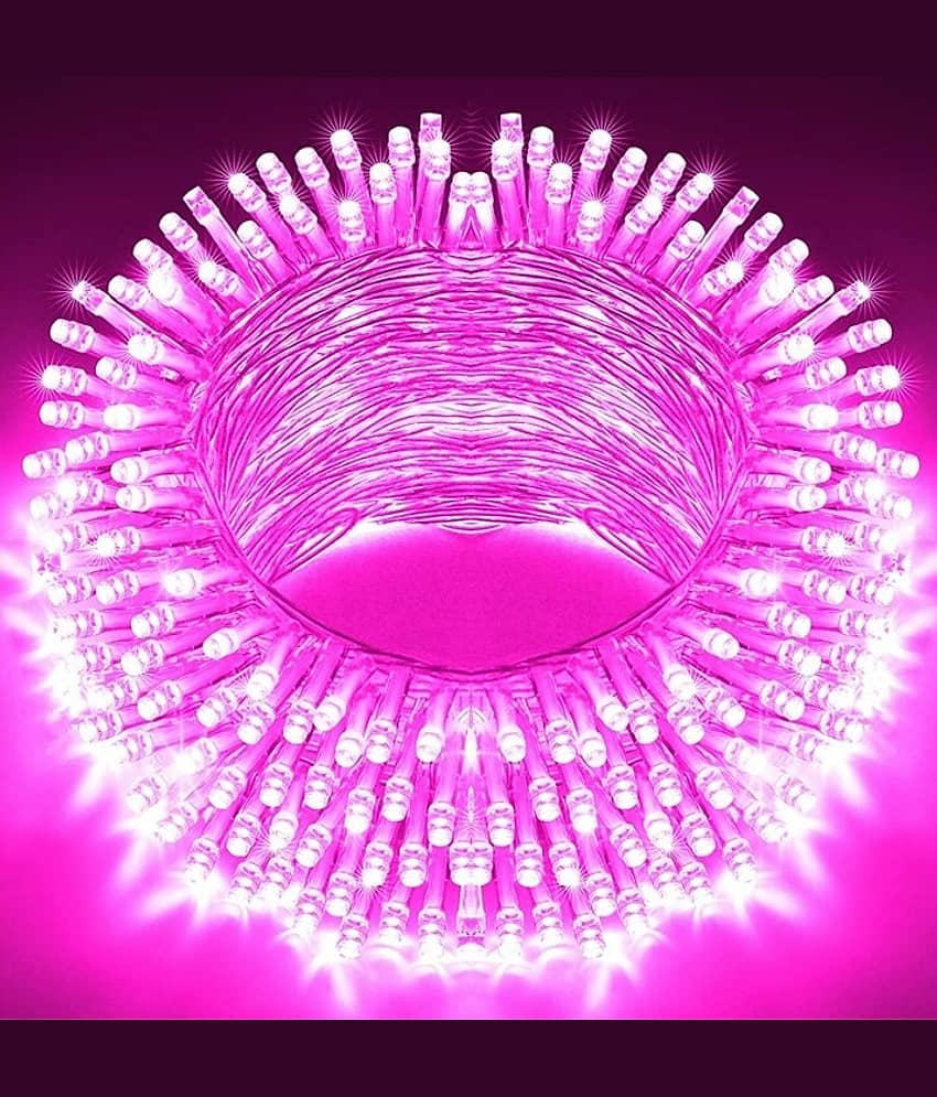 SPARKWORLD Pink 11 Mtr String Light ( Pack of 1 )