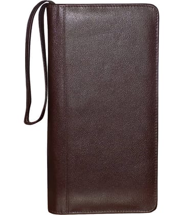 Style 98 Stylish Leather Black Passport Holder