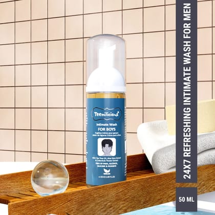 Teenilicious Intimate Hygiene Wash For Men, Prevents Fungal Growth, Brightens Groin Area Wash For Private Area-50ml