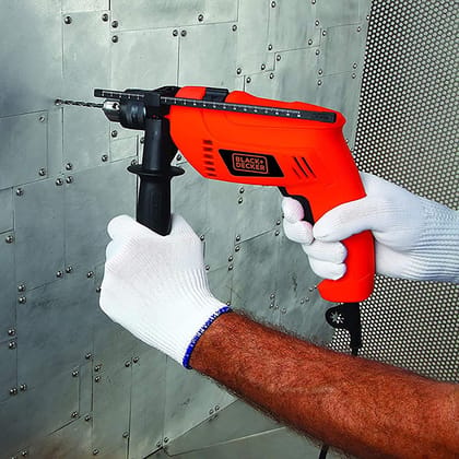 BLACK & DECKER 550W 13mm variable speed hammer drill