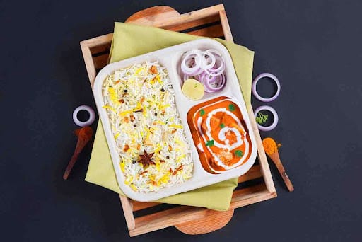 Paneer Lababdar Rice Lunchbox
