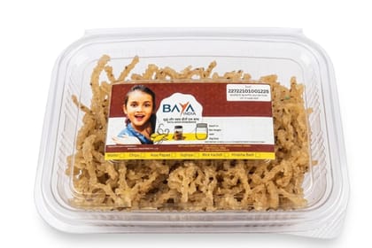 Baya India Rice Kachari Fryums | Sun-Dried Rice Fryums | Crispy Snack for Frying | Homemade Style | 700g Baya India Rice Kachari Fryums | Sun-Dried Rice Fryums | Crispy Snack for Frying | Homemade Style | 700g