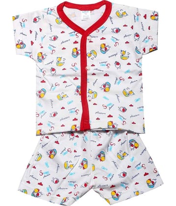 INFANT Unisex for Baby 100% Cotton T Shirts & Shorts ( Multi )