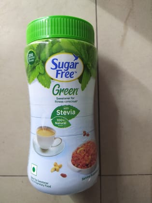 Sugar Free  Green Sweetener for Fitness conscious With Stevia 100% Natural 