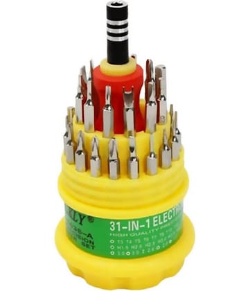 Jackly Screw Driver Set Magnetic Toolkit - Red