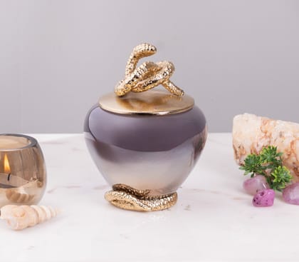 SERPENTINE COTTON JAR