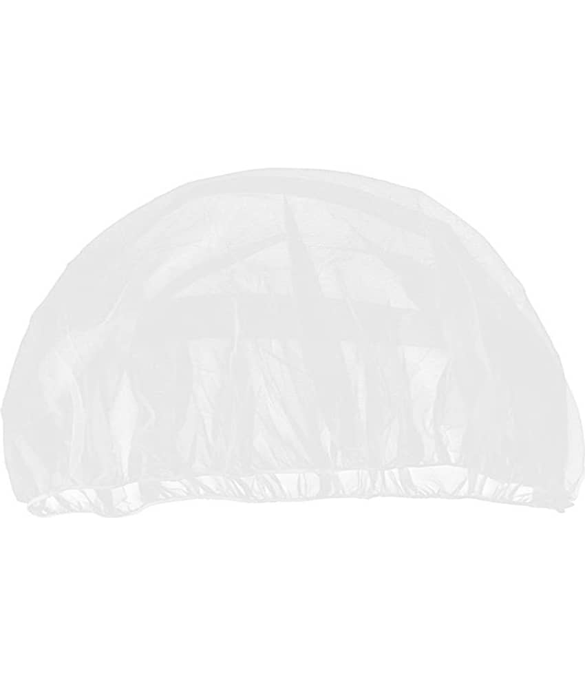 ShreejiHuf - White Polyester Frame Hung Baby Mosquito Net ( Pack of 1 )