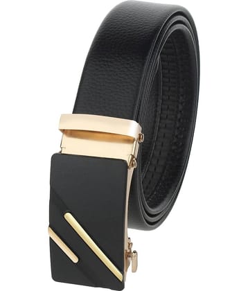 Zacharias - Black Canvas Men's Formal Belt ( Pack of 1 )