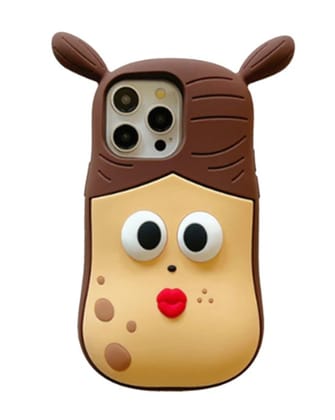 Pooky - Pigtail Girl 3D Cartoon iPhone Case iPhone 13