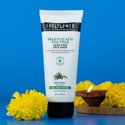 2% Salicylic Acid Tea Tree Acne Free Face Wash 2% Salicylic Acid Tea Tree Acne Free Face Wash
