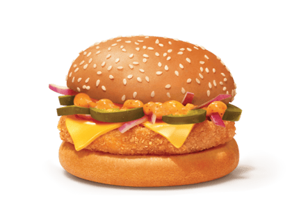 Corn & Cheese Burger