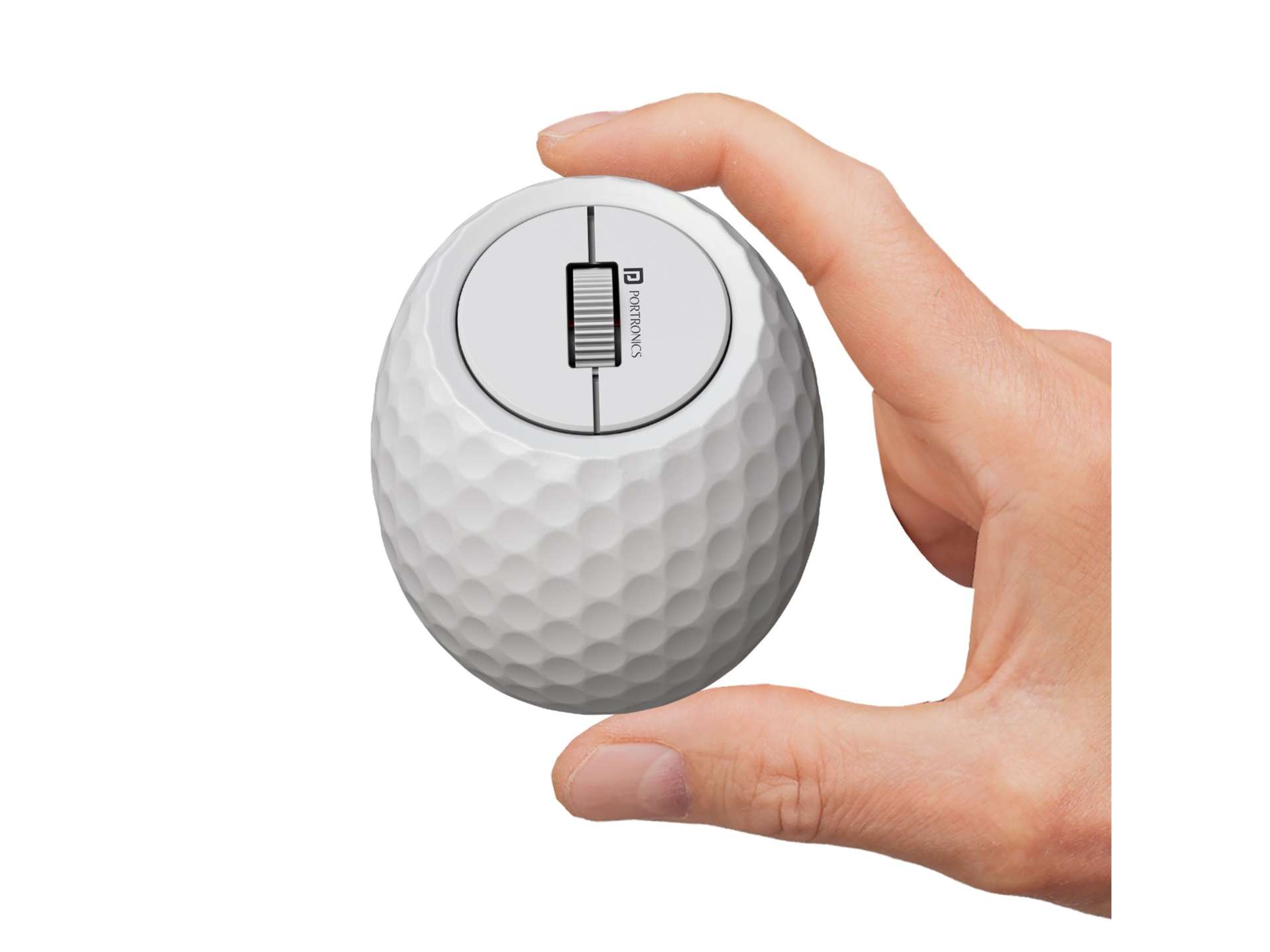 Portronics ToadPlay Golf Upto 2400 DPI Adjustable, Bluetooth 5.0 & 2.4GHz RF, Type C Rechargeable Battery, Premium Soft Silicone Material