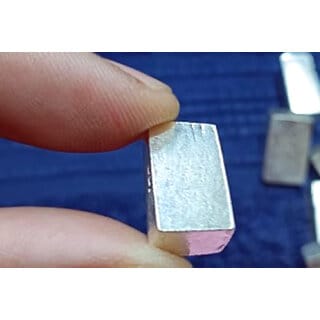 ASTRO-D 999 Chandi/Silver Brick 50. GMS for Astrological, (Clear, Silver)