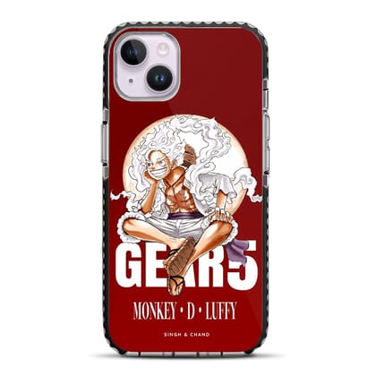 Gear 5 Luffy 3.0 One Piece Anime iPhone 14 Plus Stride Phone Case-Stride