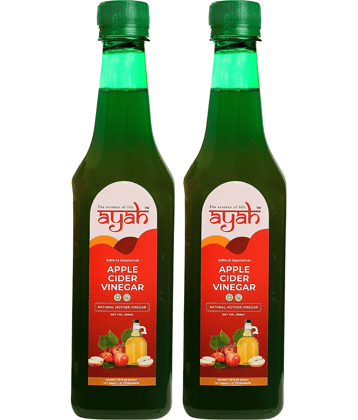 Ayah Apple Cider Vinegar Weight Loss, Energy & Overall Health Juice / Ras - 500ml + 500ml