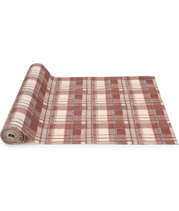 Single PVC Brown Kitchen Shelf Cover Cover